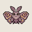 moth, pixel coin